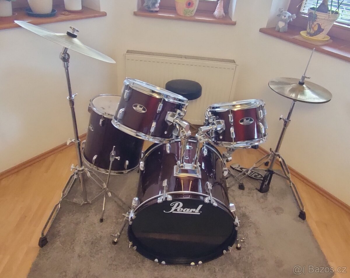 Pearl RS505C-C91 Roadshow Red Wine Akustická bicí sada