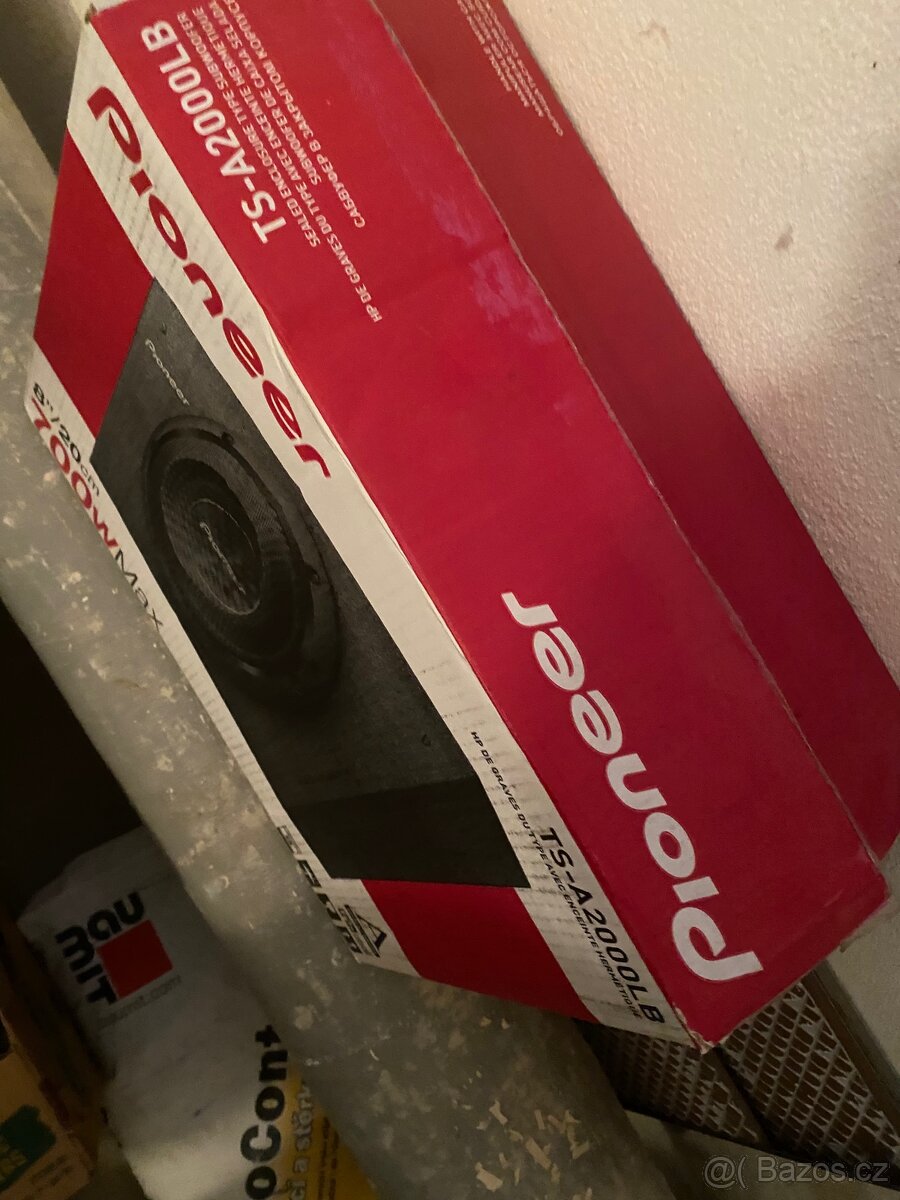 Prodám nepoužitý pouze rozbalený subwoofer