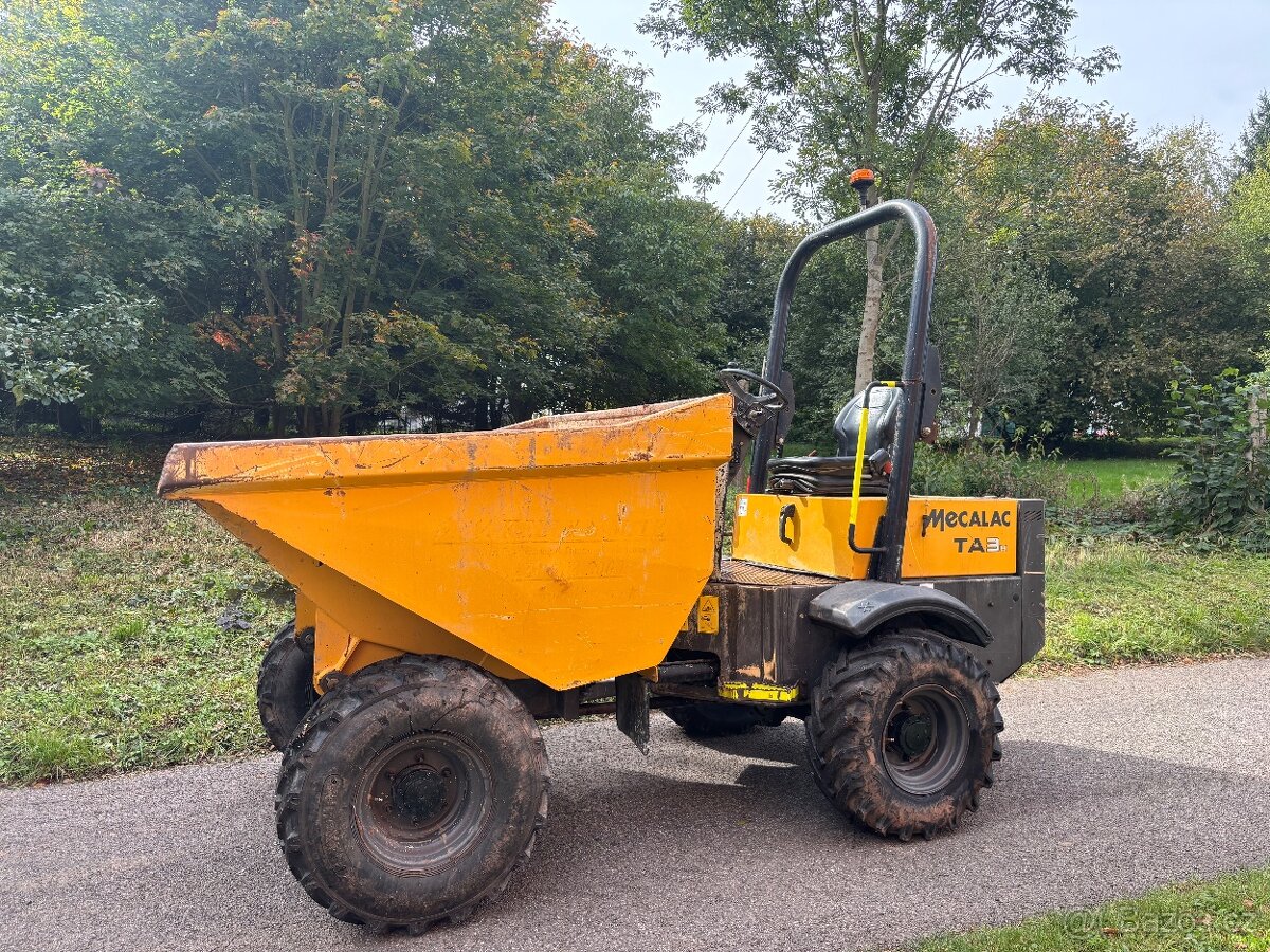Mecalac TA3H kolový dumper 3t - automat
