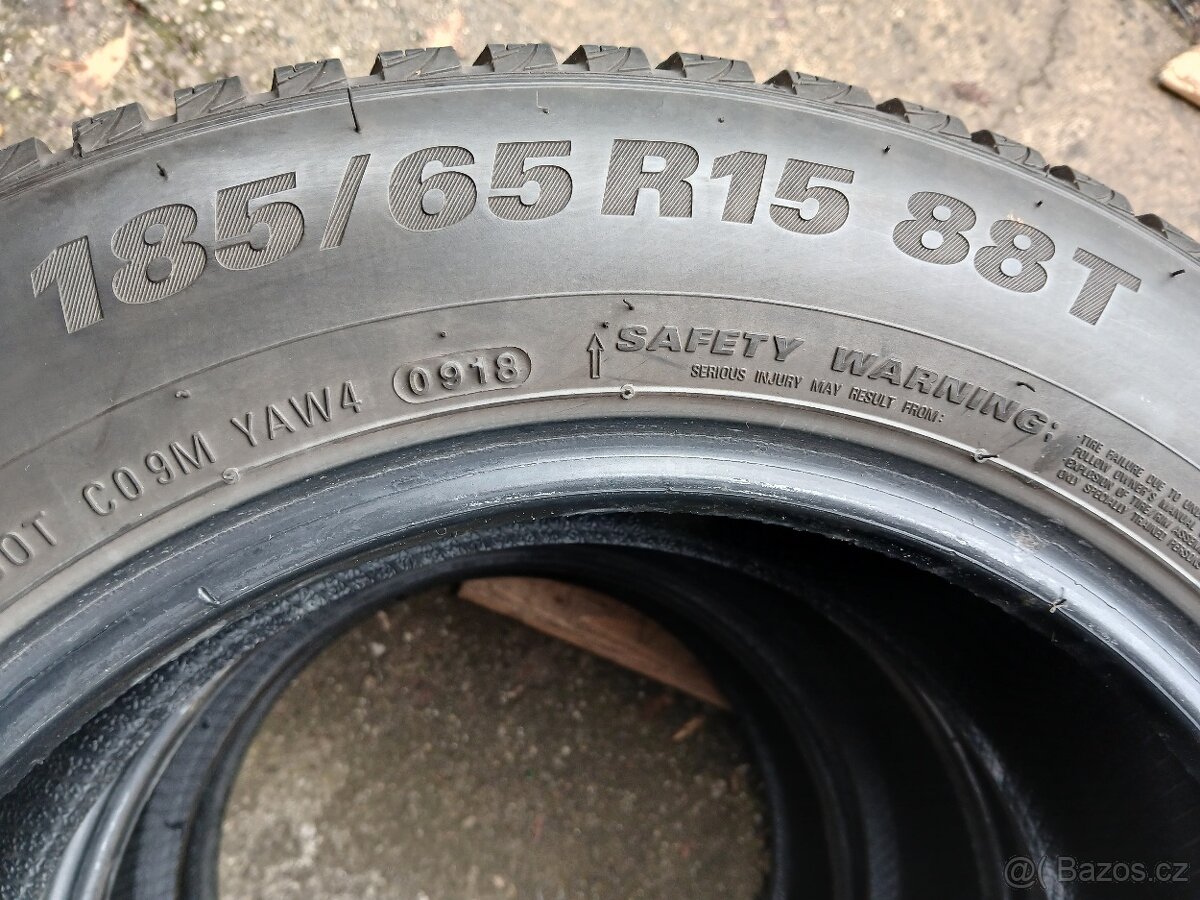 2ks zimní pneu 185/65 r15
