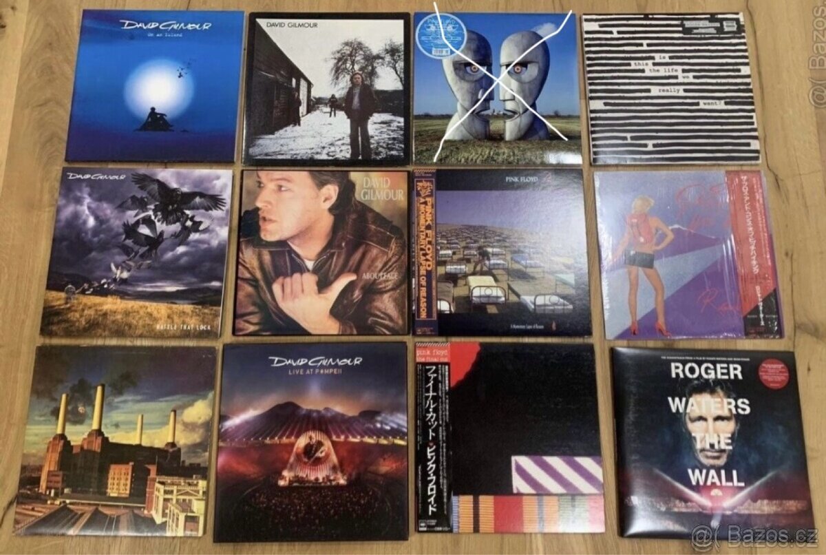 25x LP vinyl 1. vydání PINK FLOYD Roger Waters David Gilmour