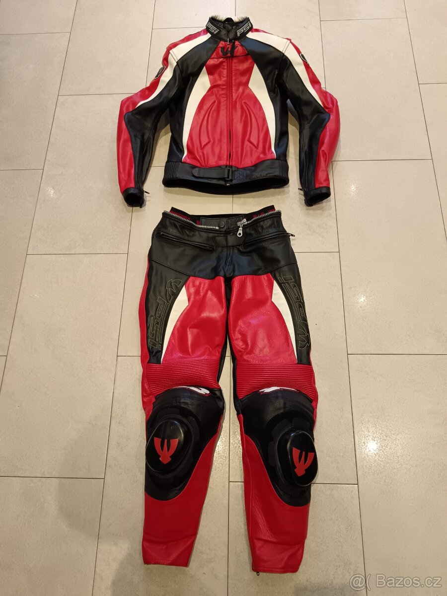PSí Hubík-Dámská(Pánská) kožená moto kombinéza