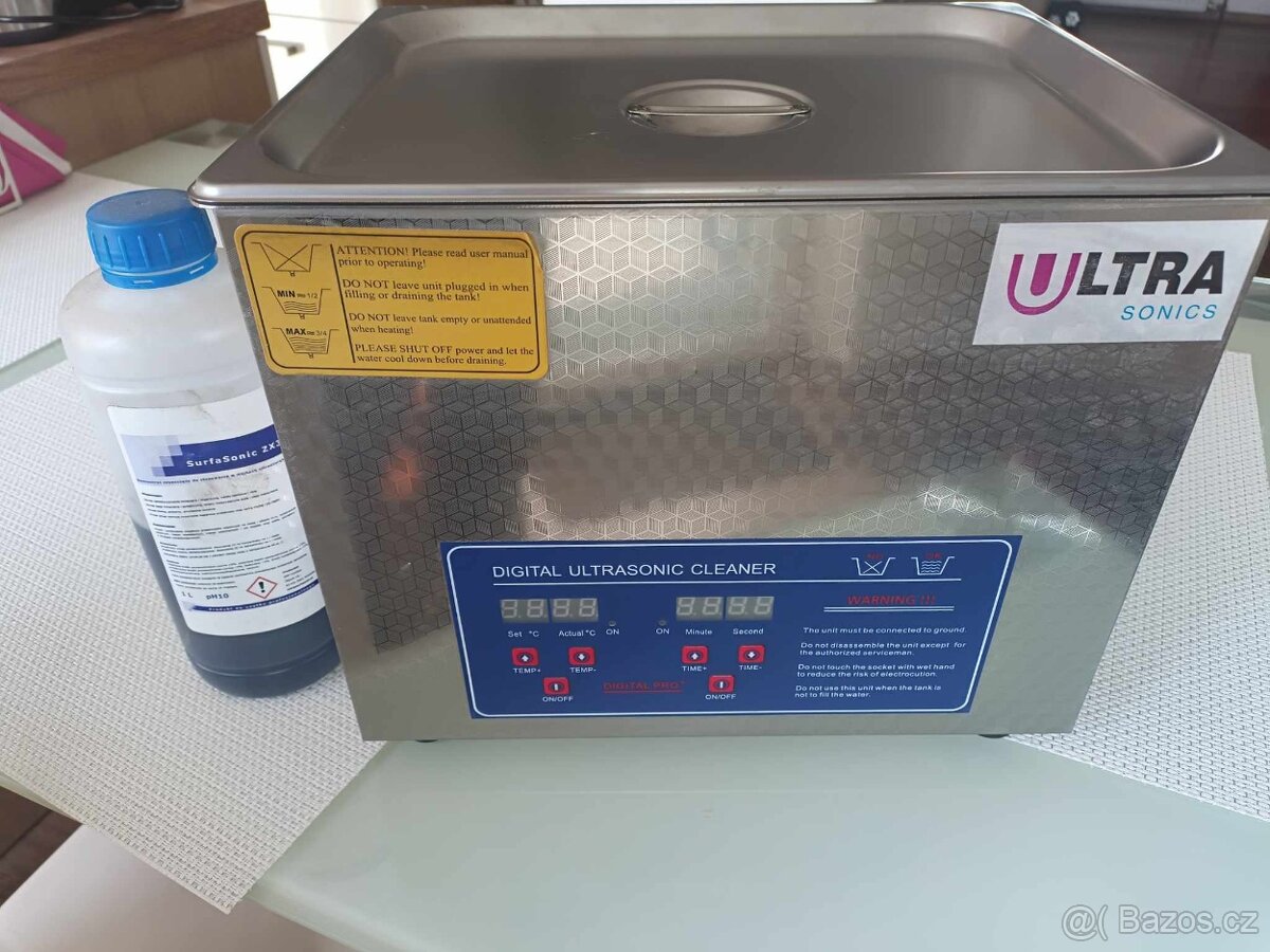 Ultrazvuková čistička PS-40A 10 litrů s ohřevem
