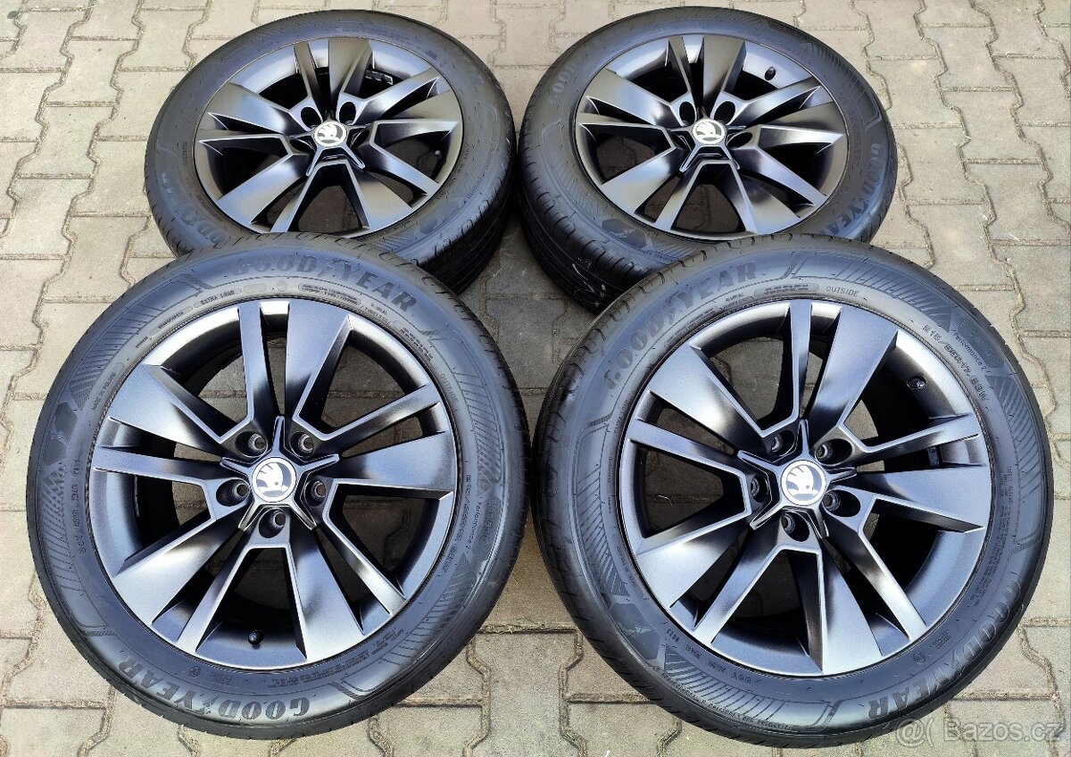 Alu kola originál Škoda Karoq 5x112 R17 Triton