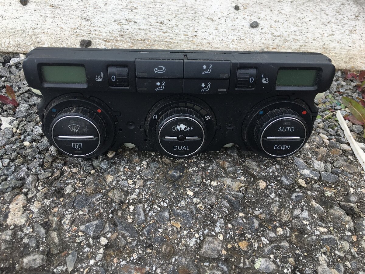 Climatronic ovládání topení klimatizace Vw