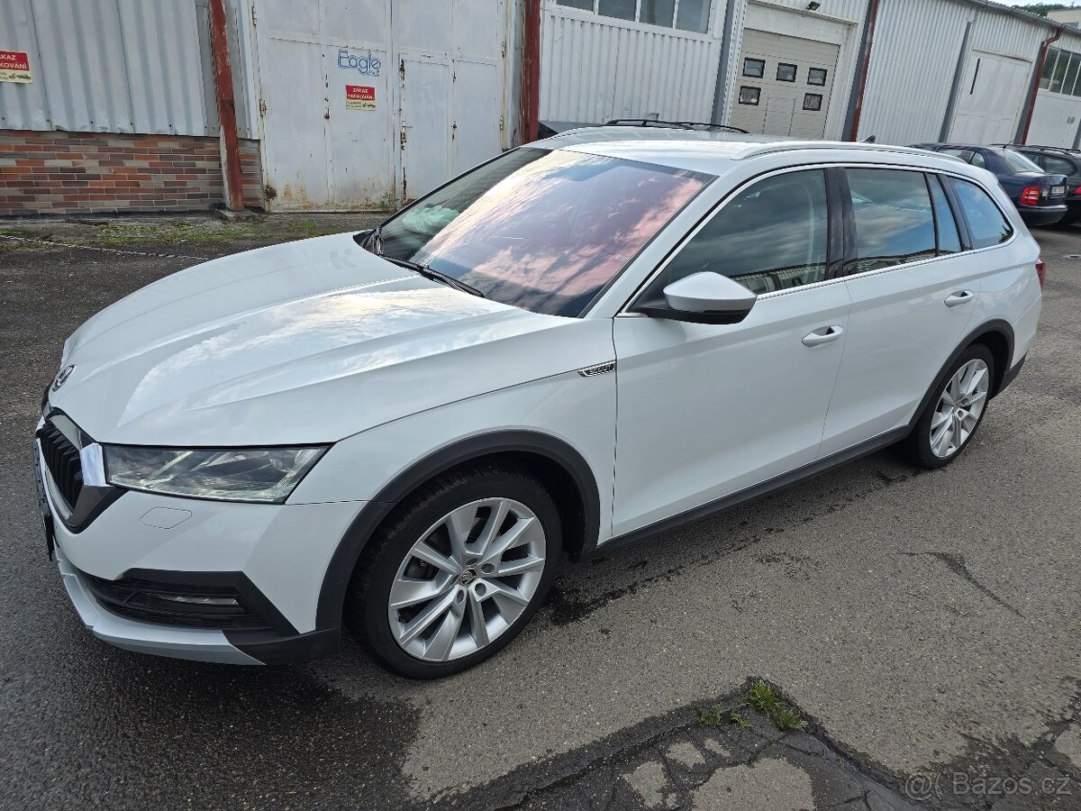 Škoda Octavia Combi 2.0TDI 147kw.4x4,Scaut,FullLed.ČR 2022