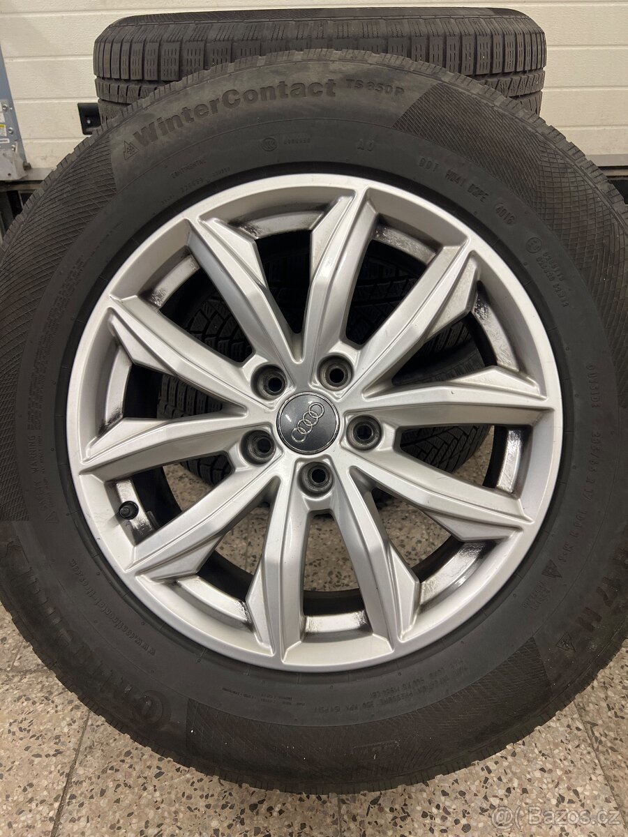 Alu disky , kola Audi 235/65/17 Continental 5X112