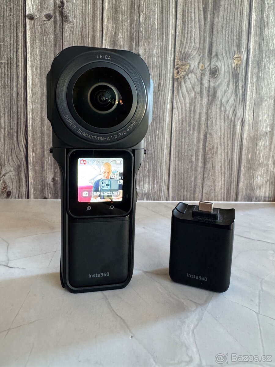 Insta360 ONE RS 1-Inch 360 kamera + extra baterie