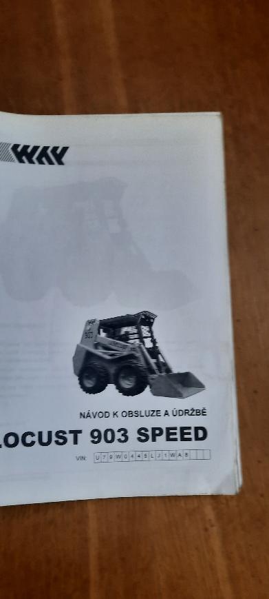 LOCUST 903 SPEED - Návod k obsluze a údržbě