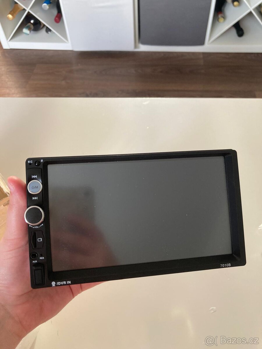 Autorádio dotykové 2din - BT, USB, Jack 3,5mm, sd kafta