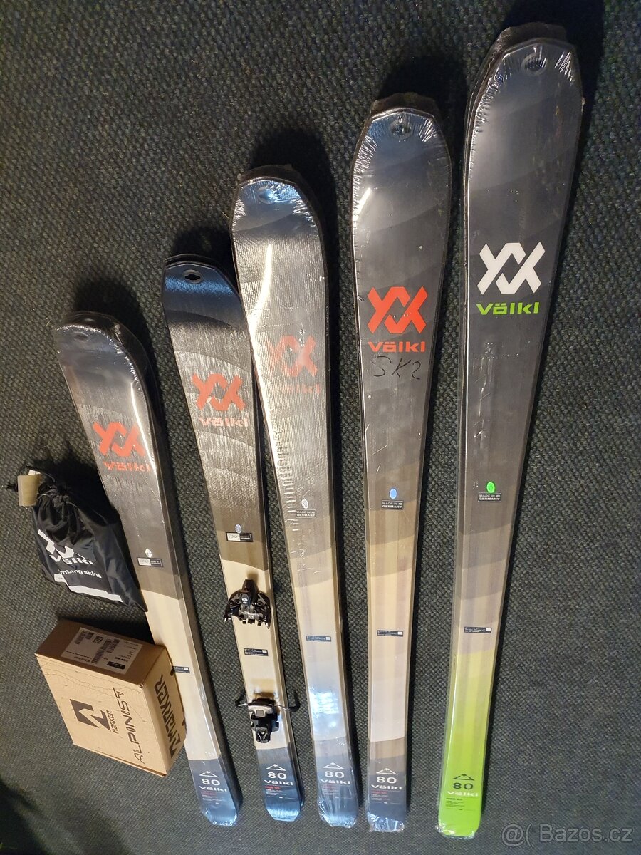 NOVÝ SKIALP SET VOLKL,MARKER ALPINIST,PÁSY