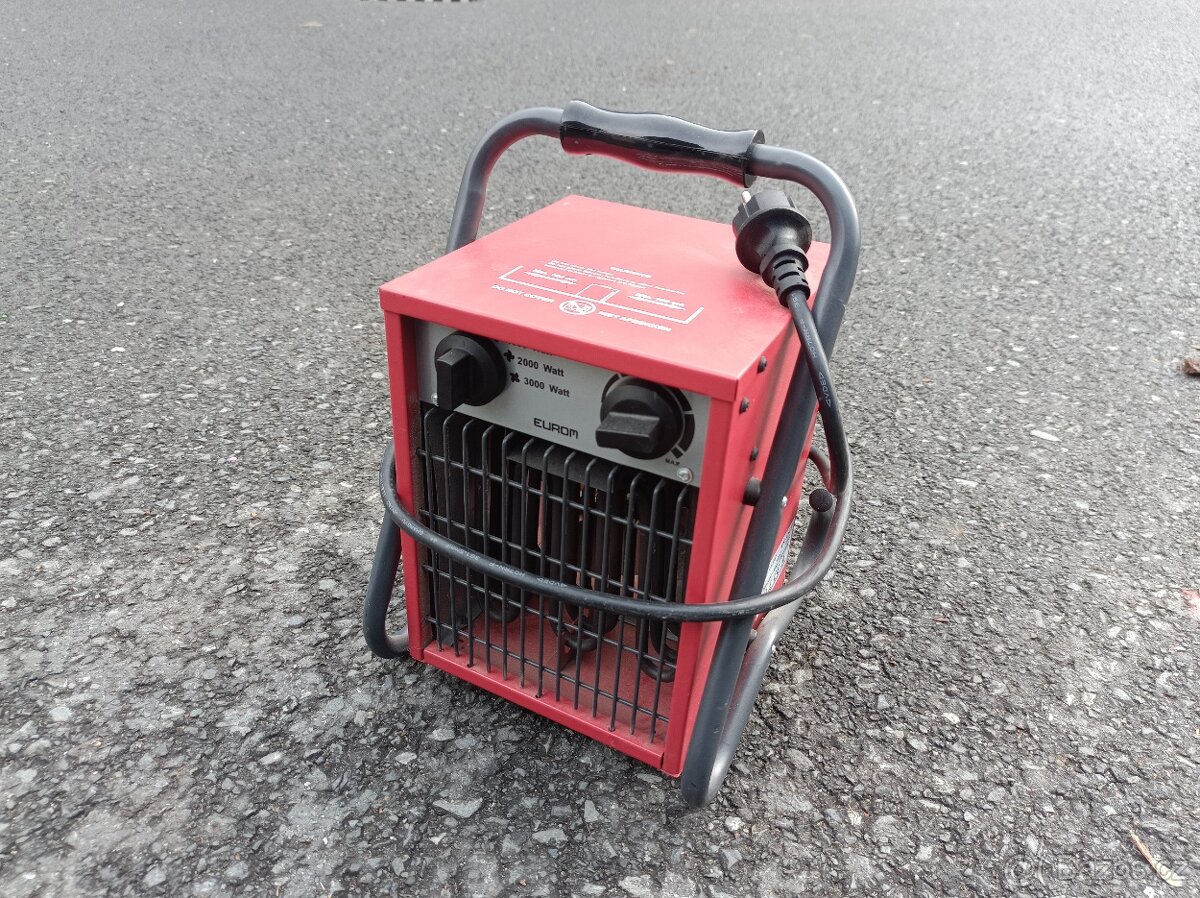 Horkovzdušný ventilátor