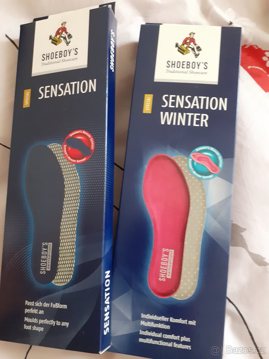 Shoeboy's stélky z paměťové pěny Sensation