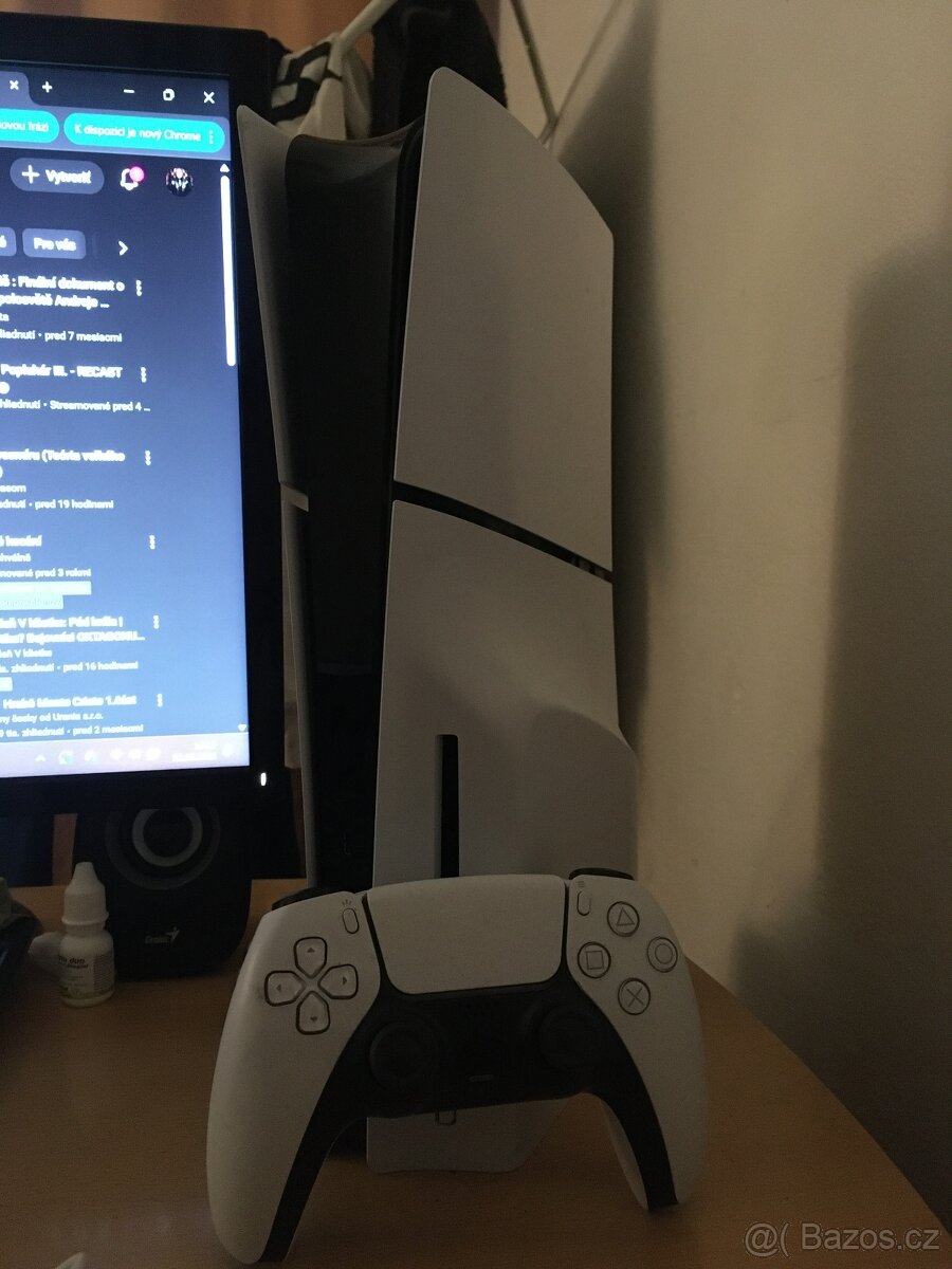PlayStation 5 Slim 1TB 2025, dual sense a mechanika