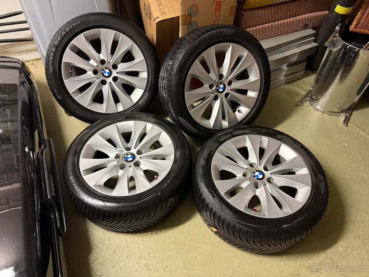 Alu kola BMW 5x112 R17 celorocni pneu