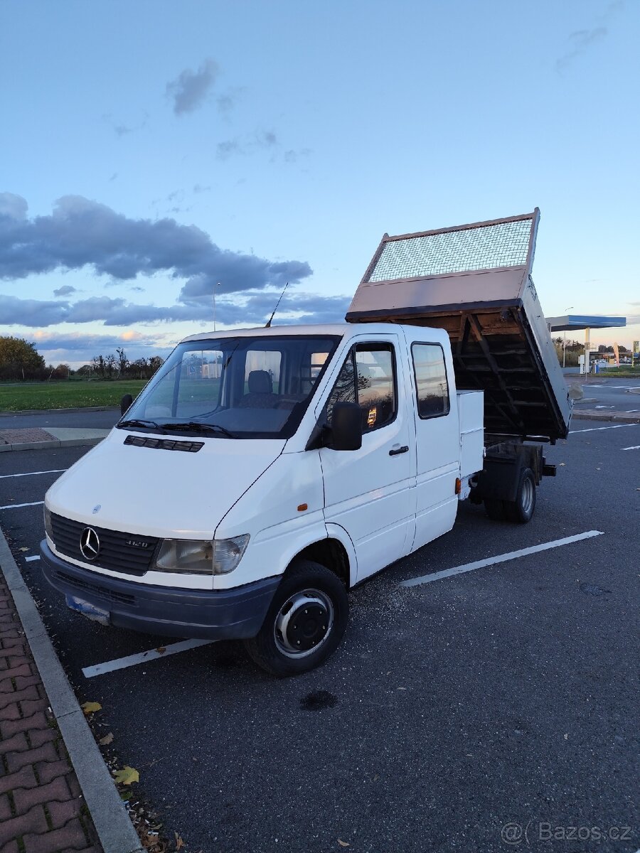 Mercedes Sprinter 412 - sklápěč / sklopka do 3,5t , 7 míst