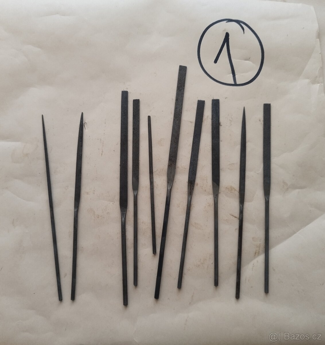 Tvarové pilníky Ø 4mm