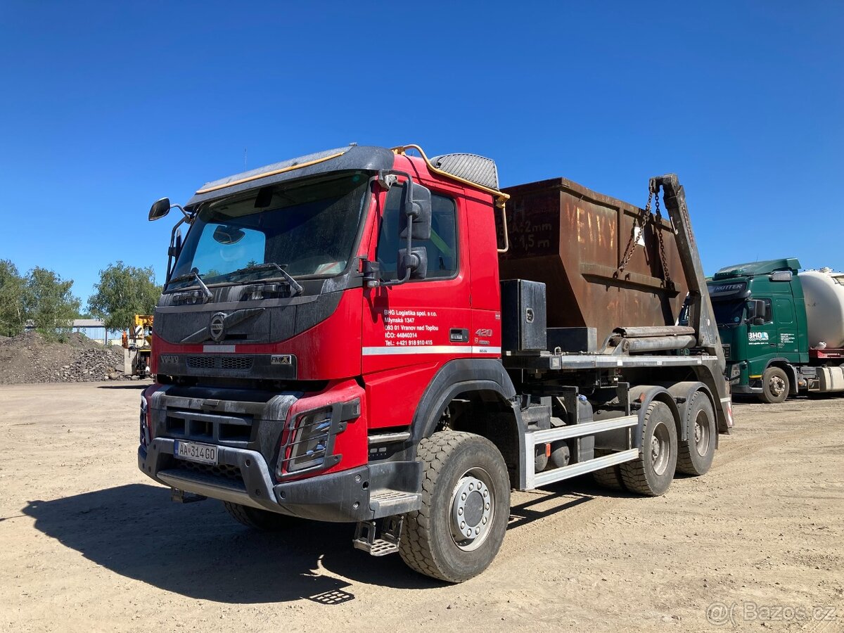 Volvo FMX 420 6x6 - Ramenový nosič kontajnerov