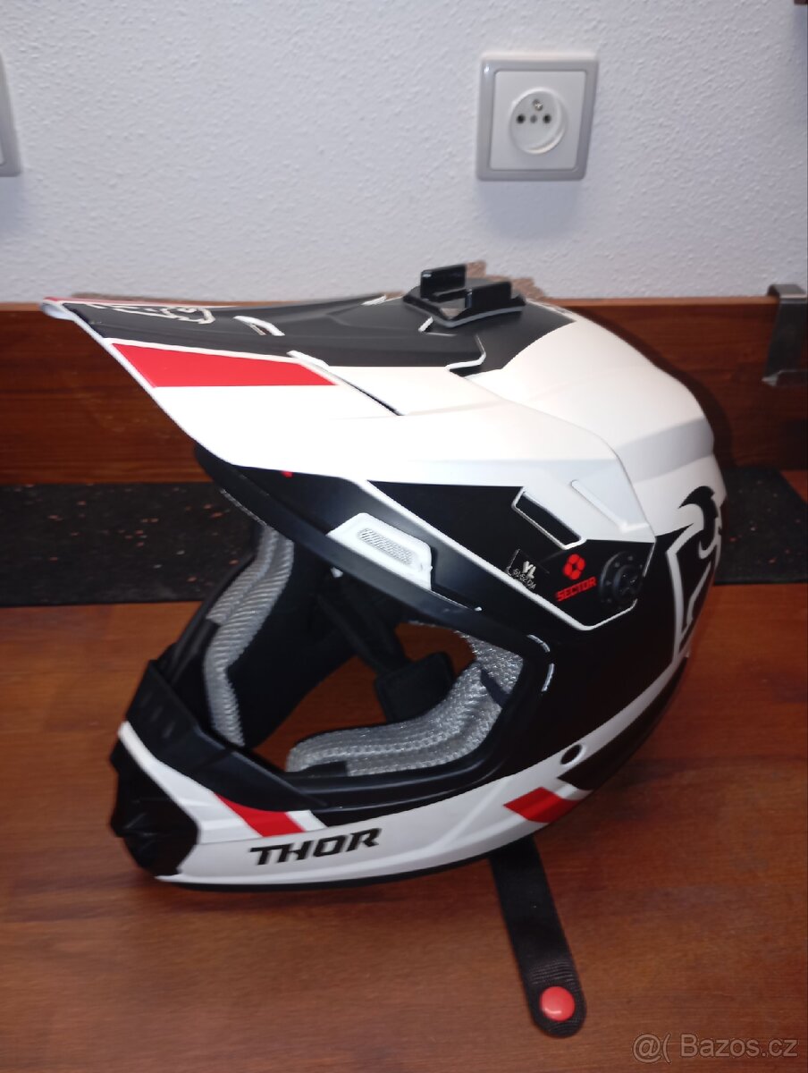 Motokros helma dětská