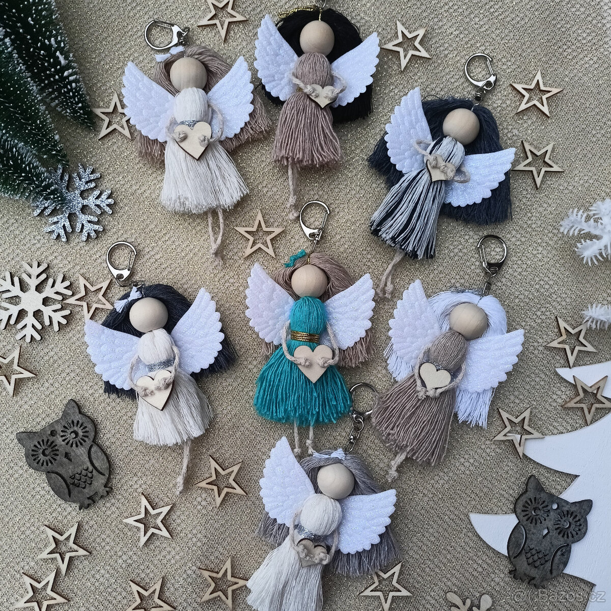 Klíčenka Andělka - nová