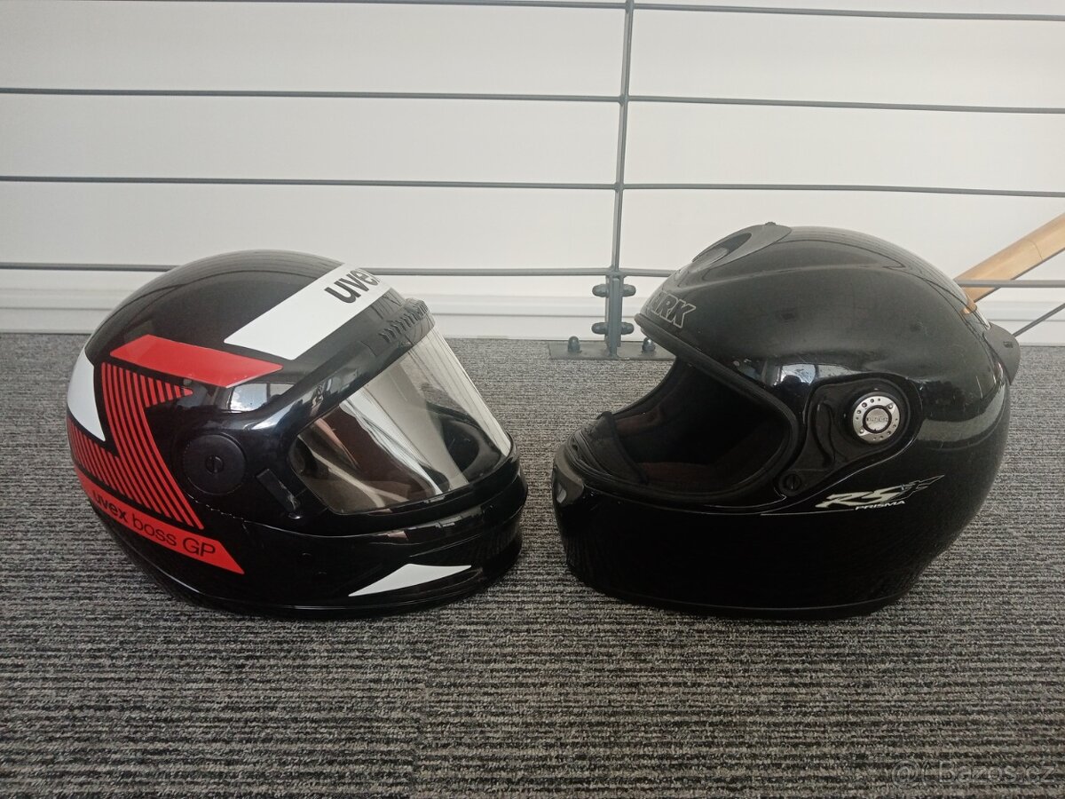 Přilby Uvex a Shark