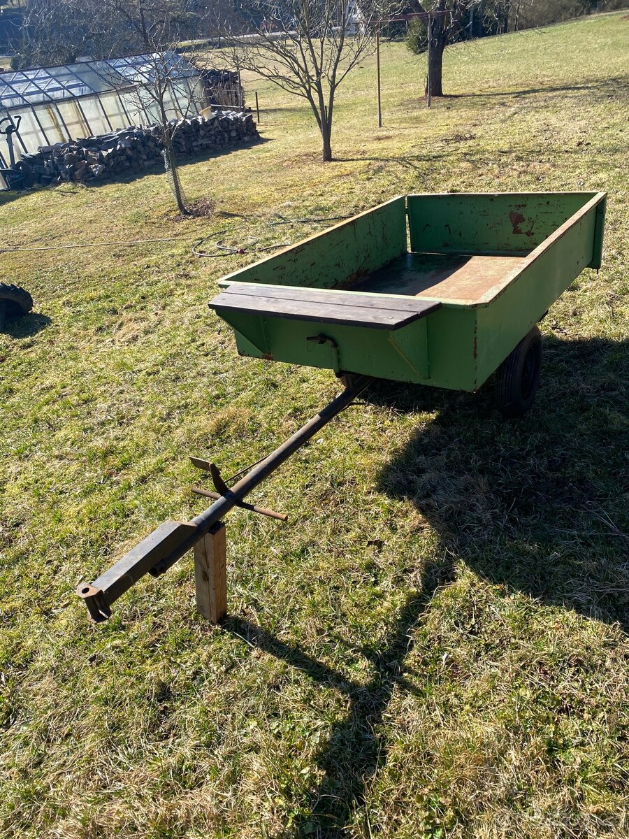 Přípojný vozík kultivátoru MS (Mountfield)