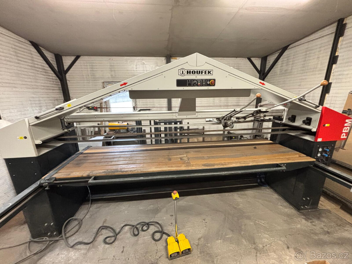 Pásová bruska na kov HOUFEK PBM30 (možné použít i na dřevo)