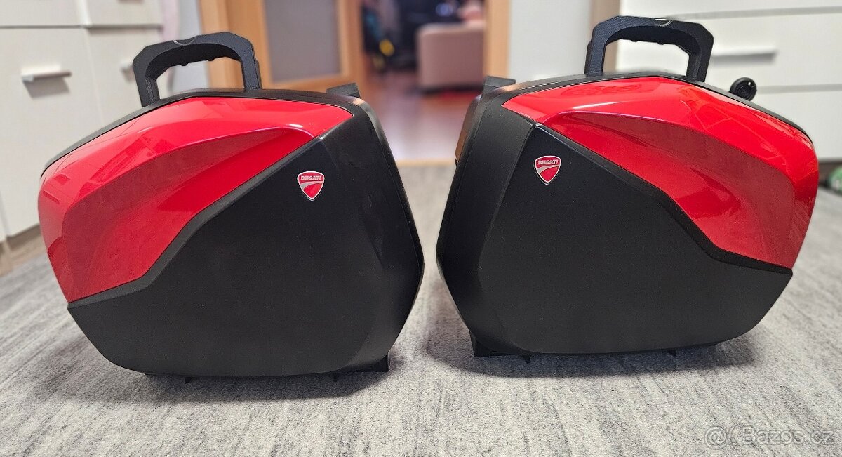 Originální boční kufry Ducati Multistrada V4/V4S/Pikes Peak