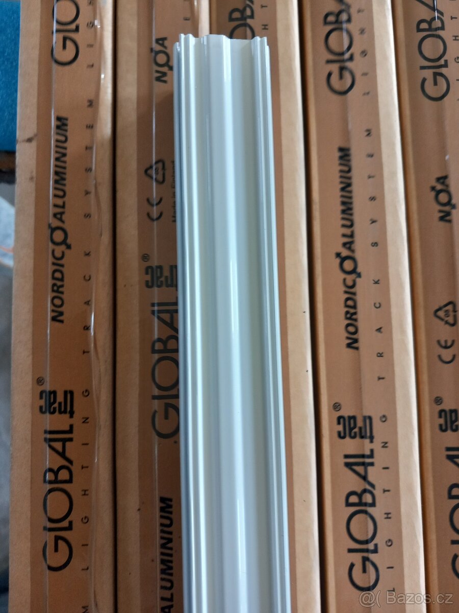 lištový závěsný osvětlovací systém GLOBAL Nordic Alu