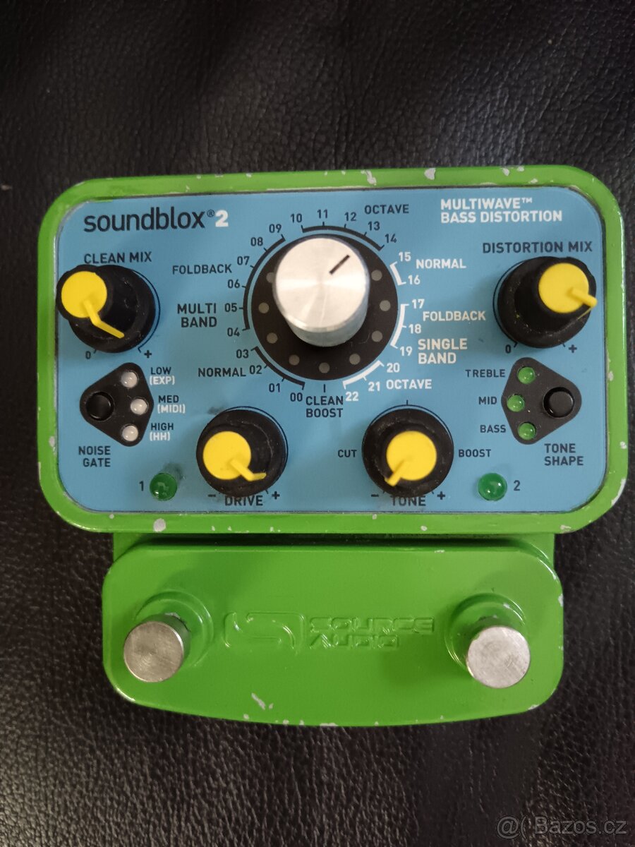 Kytarový efekt SA221 Soundblox 2 Multiwave Bass Distortion