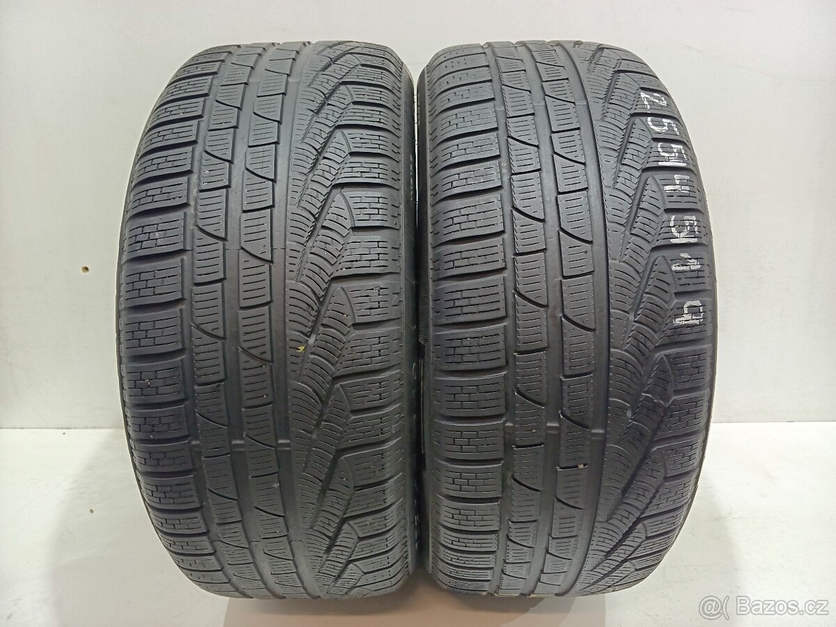 2ks zimní pneu 255/45/19 Pirelli