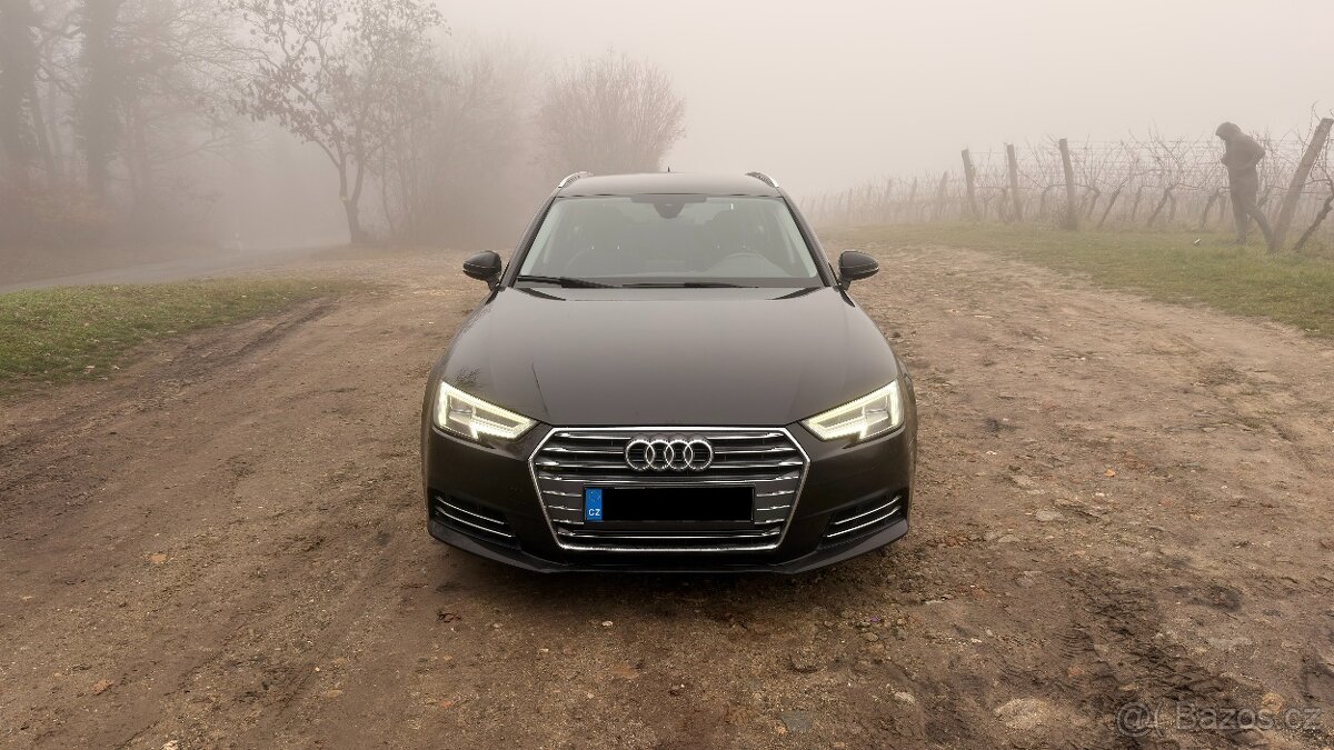 Audi A4 B9, 2.0 tdi 110 kw, Sport Avant, Tažné, Nebourané