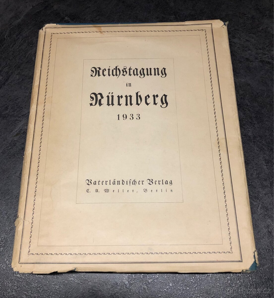 Kniha "Reichstagung in Nürnberg" 1933