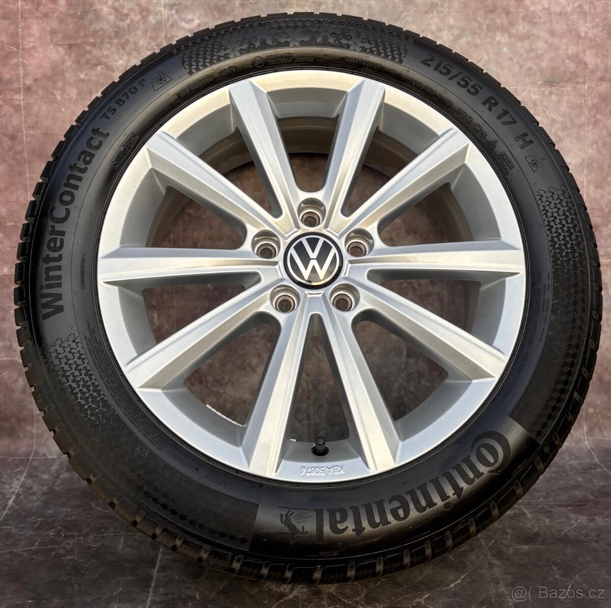 Zimní originál sada alu Volkswagen Passat B8 215/55R17
