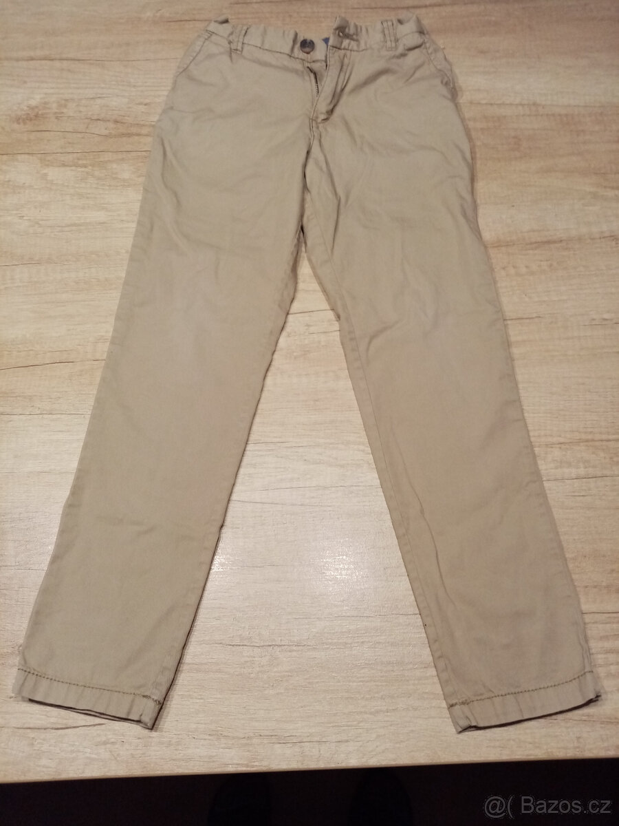 2x kalhoty HM vel. 128
