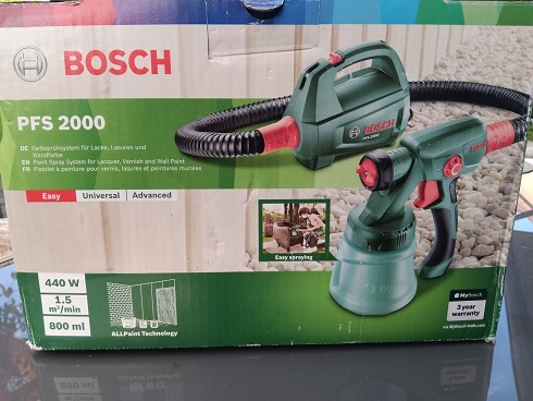 Stříkací pistole BOSCH PFS 2000 0.603.207.300