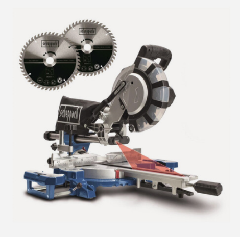 Pokosová pila Scheppach HM 254 vč. stojanu + nový kotouč