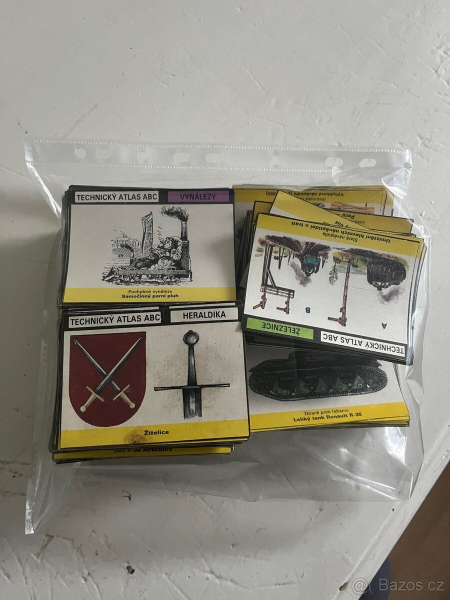 Kartičky z časopisu ABC