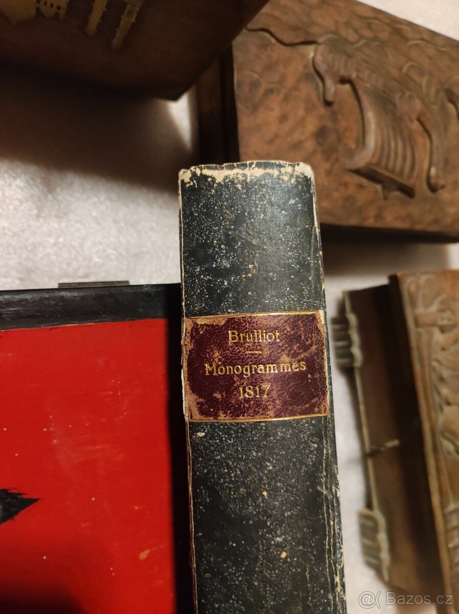 Kniha 1817 - Monogramy, šifry a značky umělců