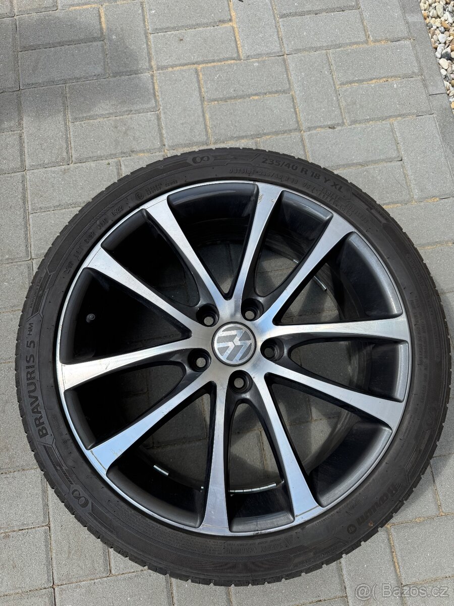ALU Disky 4x + letní pneu 5,5mm