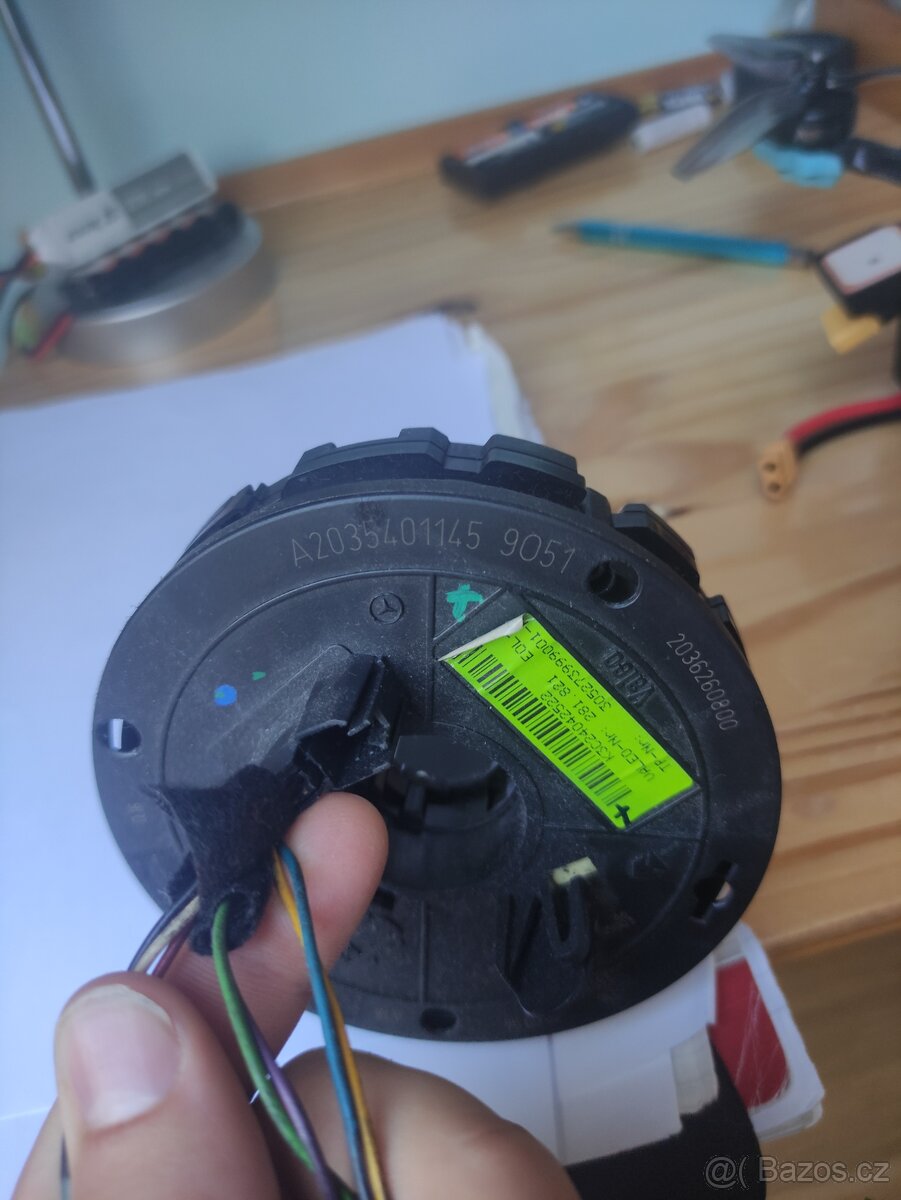 Kroužek pod volant 3 pin