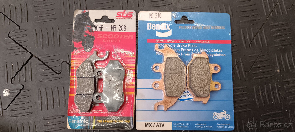 Brzdové destičky Kymco, Sym, PMX