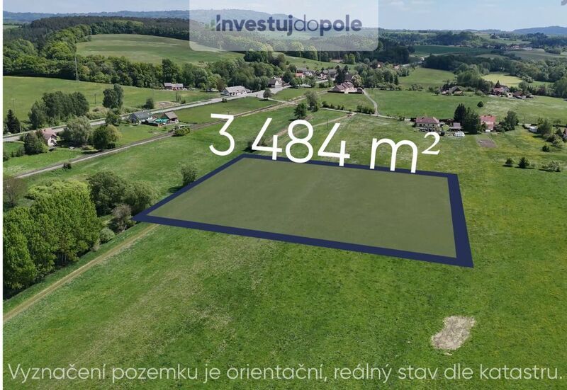 Prodej pole v k.ú. Hnanice pod Troskami