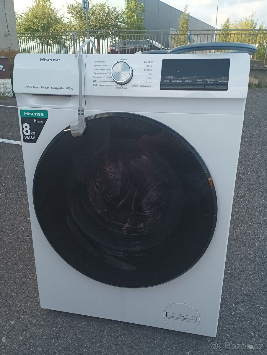Pračka Hisense 8,5 KG Parní