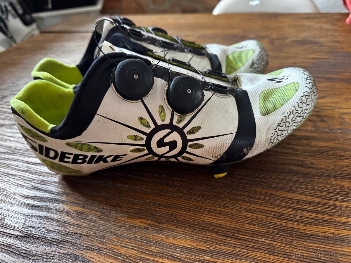 Boty,tretry na kolo,SIDEBIKE Carbon,vel. 43,kufry Shimano