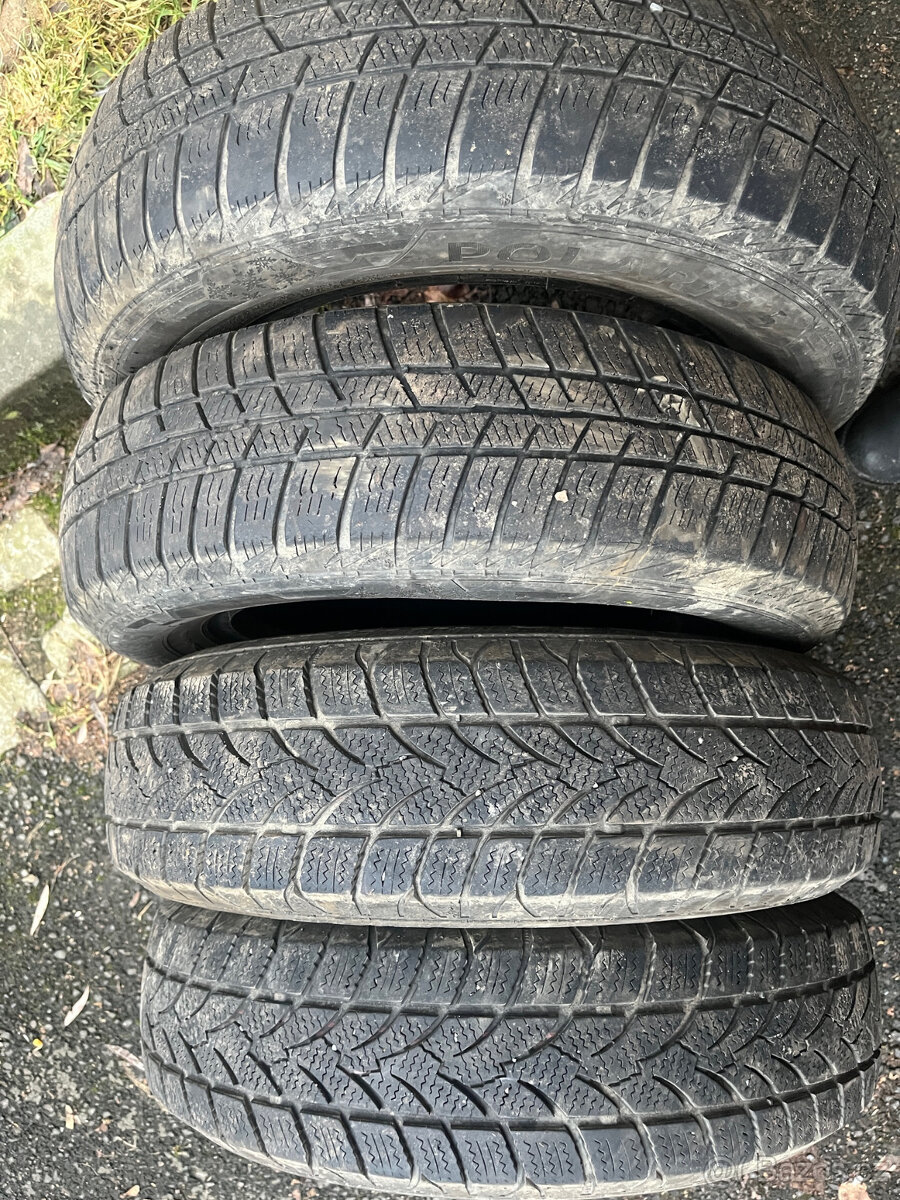 4x zimni pneu 155/80 R13