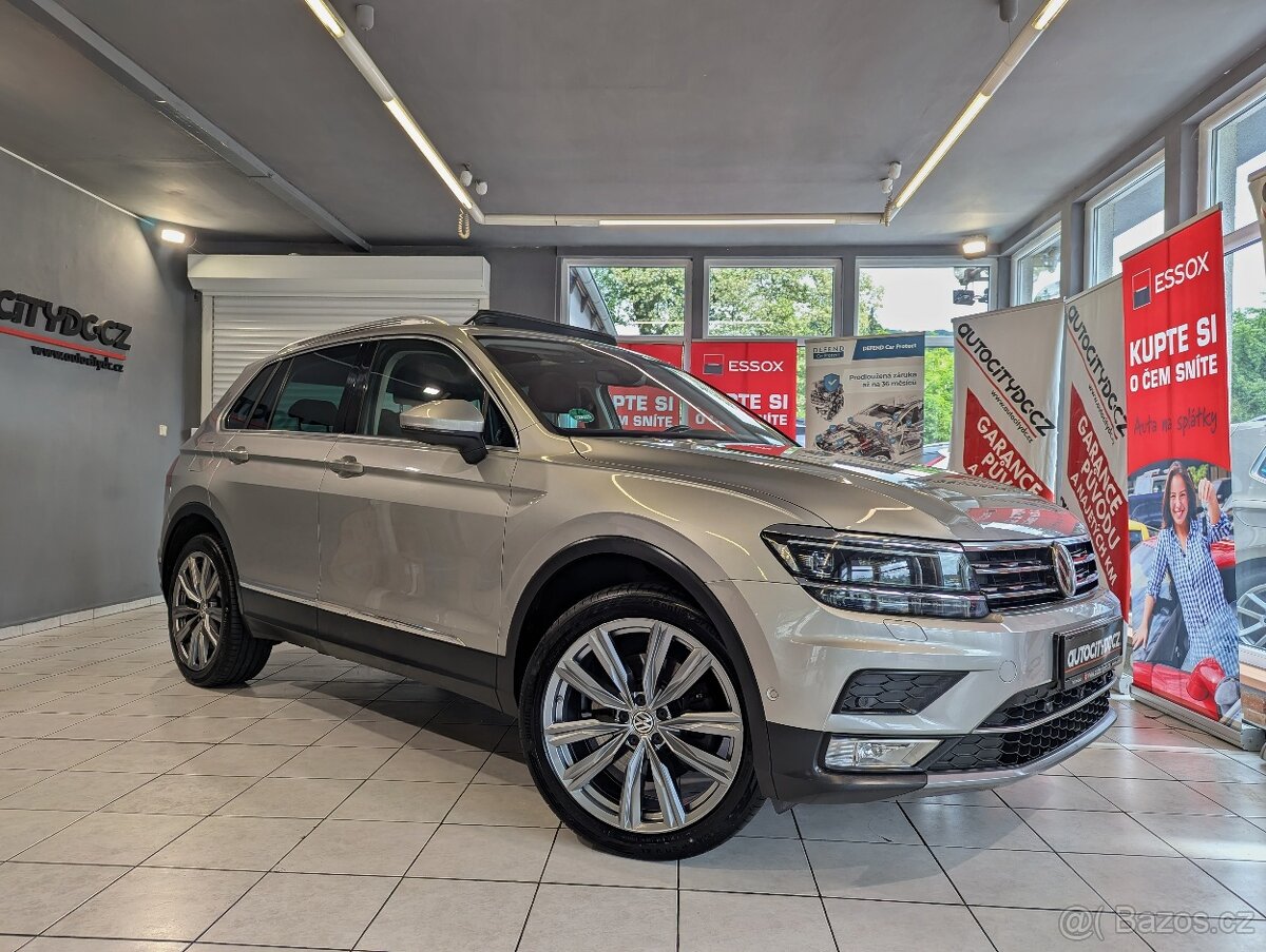 Volkswagen Tiguan 2.0TDi 140kW 4x4 DSG HIGHLINE, ČR, DPH