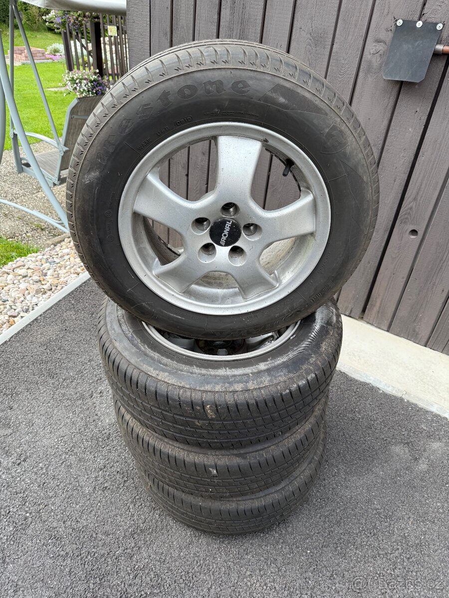 Alu 5x100 r15 195/65/15