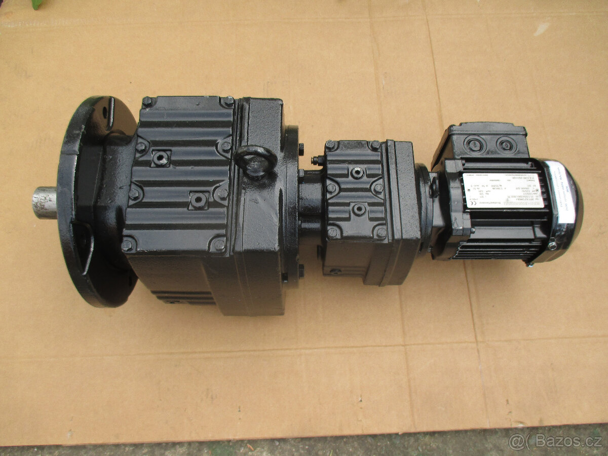 Elektromotor s převodovkou 250W 4 ot./1min.