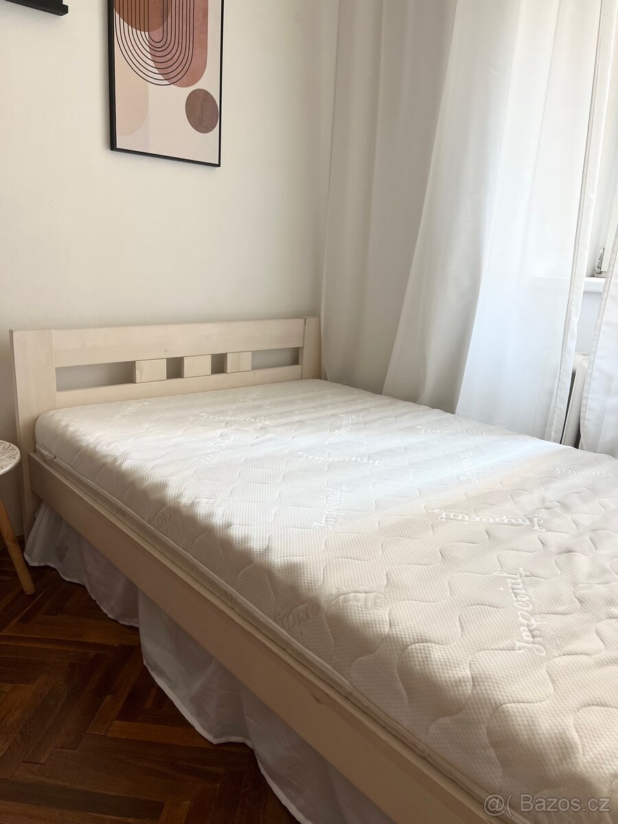 Postel s matrací 120x200 cm